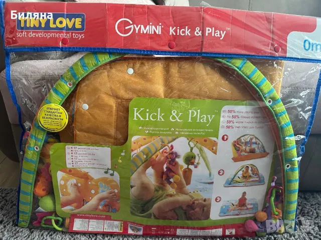 Активна гимнастика Tiny love музикална, снимка 8 - Образователни игри - 49847808