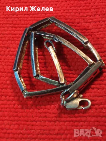 ÖZCAN 925 БУТИКОВА СРЕБЪРНА ГРИВНА ЛАКИРАНО СРЕБРО 925 OZCAN БИЖУТЕРСКА РЪЧНА АРТ ИЗРАБОТКА 49285, снимка 12 - Гривни - 48485839