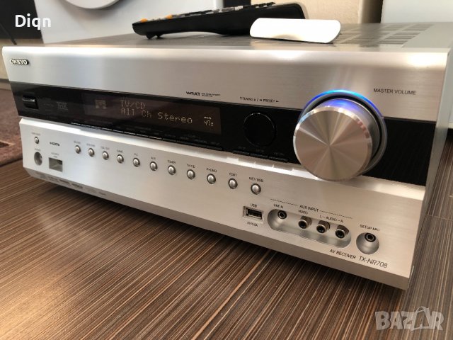 Като нов Onkyo TX-NR708, снимка 12 - Ресийвъри, усилватели, смесителни пултове - 39043642