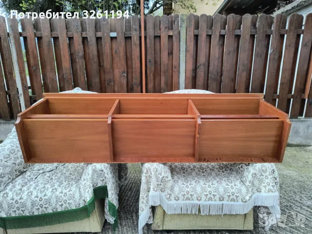Дървен рафт, полица, етажерка, снимка 6 - Антикварни и старинни предмети - 49994812