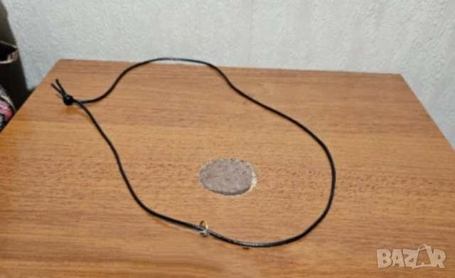 Старинен  сребърен кръст с флорални мотиви лозови листа  с подарък вързанка за врата, снимка 2 - Други - 53834986