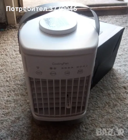 Мини вентилатор, охладител , снимка 2 - Вентилатори - 50386317