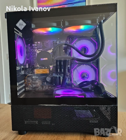 PC intel core i7 10700 8x4.80 Ghz | UHD 630 | 16GB RAM | 512GB SSD + 1TB HDD|BT+WiFi|750W 80+|Win 11, снимка 3 - Работни компютри - 53477175