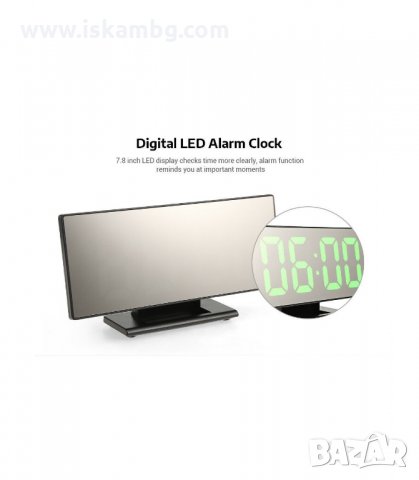 LED ЦИФРОВ ЧАСОВНИК - ОГЛЕДАЛЕН- код 3618, снимка 9 - Друга електроника - 33946433