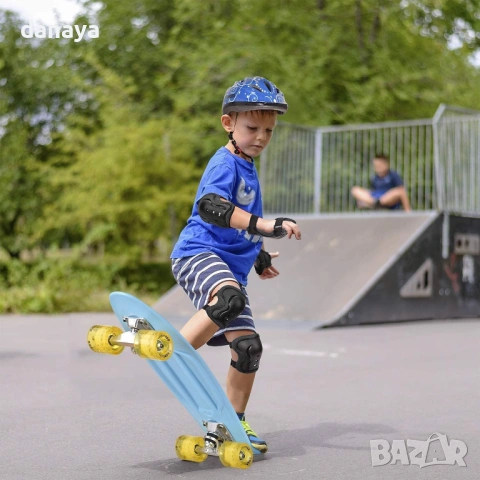 6470 Детски защитен комплект наколенки, лакътници и протектори за китки, 6 части, снимка 4 - Други - 53811701