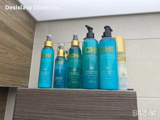 CHI Aloe Vera - пълен комплект за къдрици