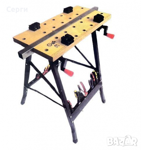 Работната/Затягащата маса, Сгъваема, Товароносимост 150 кг, снимка 2 - Други инструменти - 36145065