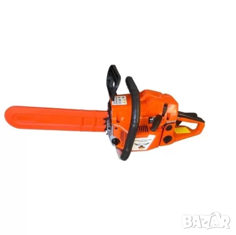 Бензинова моторна резачка KRAFTROYAL 68 cc. с шина 40см и верига, снимка 2 - Градинска техника - 51604541