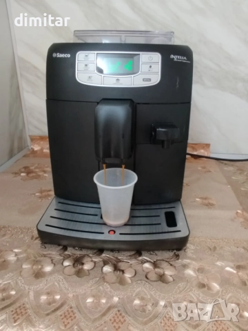 Кафе машина Saeco Intelia One Cappuccino HD 8753, снимка 5 - Кафемашини - 51493835