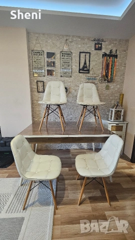 Трапезни, посетителски столове 4 бр.