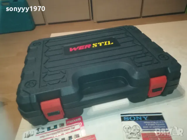 NEW MODEL САБЛЕН ТРИОН-LI-ION BATT X2+CHARGER 1410241143, снимка 11 - Куфари с инструменти - 47575033