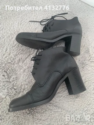 Боти на 38н,естествена кожа, снимка 2 - Дамски боти - 48081508