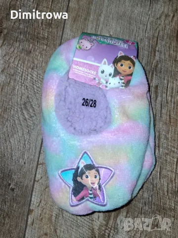 Намалена цена 12лв  н.26/28 Gabby's Dollhouse Домашни пантофи, снимка 4 - Детски пантофи - 49718351