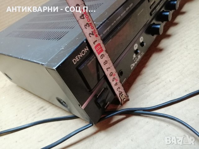 Немски Усилвател DENON / DRA-335R. , снимка 10 - Ресийвъри, усилватели, смесителни пултове - 41776948