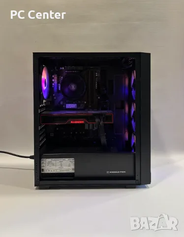 Геймърски компютър AMD Ryzen 5 5500, RX 6700 XT 12GB, 16GB ram, снимка 2 - Геймърски - 55963102