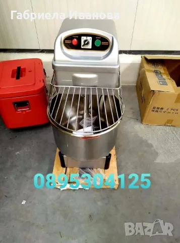 Тестомесачки,спирални с бързи и бавни скорости и верига - 21л , 35л , 64л !Топ цени от 1499лв!, снимка 4 - Обзавеждане на кухня - 49127825