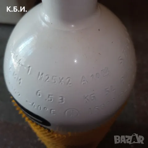 Продавам - 1 стоманена бутилка Dräger - 5L - 6,53kg tara - 300 BAR - атмосфери работно налягане, снимка 5 - Въздушно оръжие - 56234617