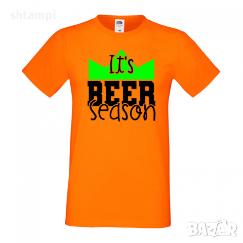 Мъжка тениска It's Beer Season 2,Бира,Бирфест,Beerfest,Подарък,Изненада,Рожден Ден, снимка 7 - Тениски - 36378343