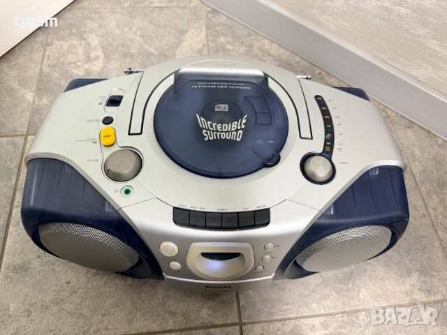 Радиокасетофон Philips AZ2000, снимка 8 - Радиокасетофони, транзистори - 52957733