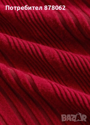 Червена дамска рокля , снимка 2 - Рокли - 52542159