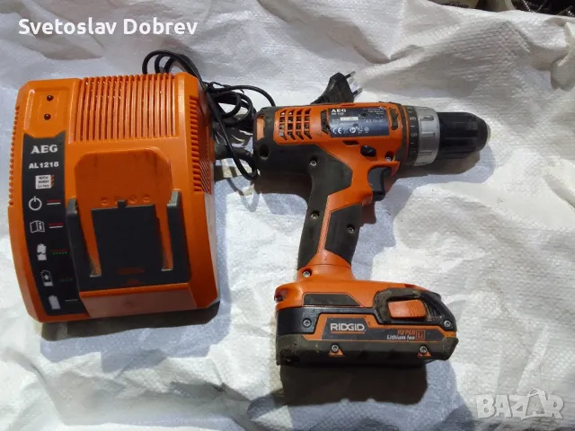 акумулаторен винтоверт АЕГ,AEG 18v