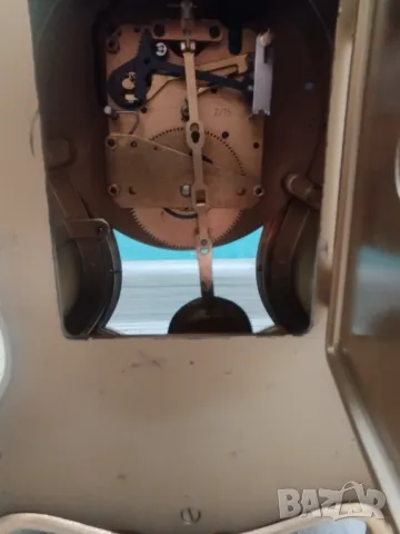 Каминен часовник в бароков стил, снимка 6 - Други ценни предмети - 47547392