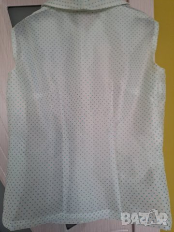Дамска блуза риза без ръкав, снимка 4 - Ризи - 41897789
