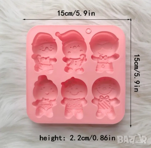 Молд медени човечета , снимка 3 - Форми - 52088699