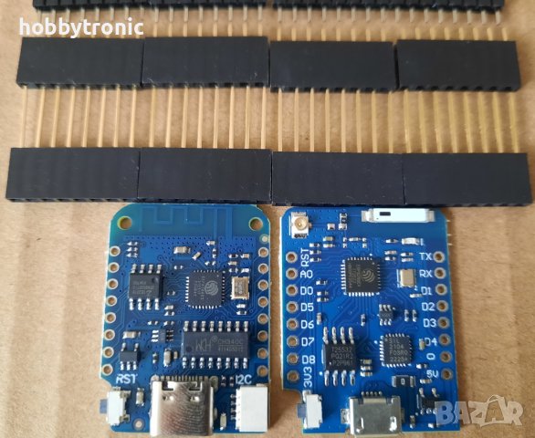 Wemos D1, D1 mini, D1 mini PRO, ESP8266, снимка 6 - Друга електроника - 31225916