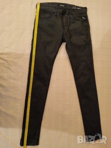 Черни дънки на REPLAY р-р 29/32, снимка 9 - Дънки - 44309800