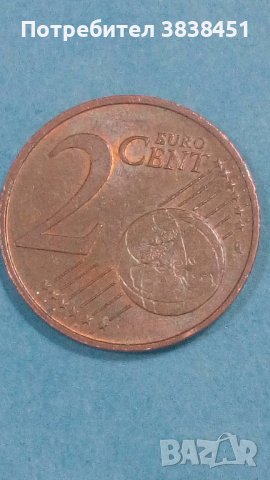 2 евро цент 2008 г. Германии