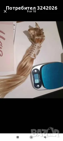 Естествени Екстеншъни за коса. 50 см. 120 грама., снимка 7 - Аксесоари за коса - 56132010