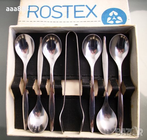 Лъжици лъжички за кафе / подправки и щипка Rostex , снимка 5 - Прибори за хранене, готвене и сервиране - 39102974