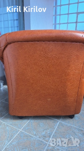 3 бр кожени фотьойла , снимка 6 - Дивани и мека мебел - 53743513
