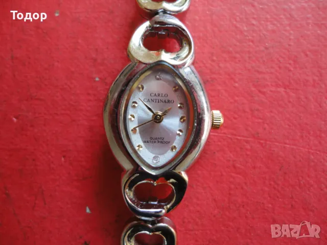 Страхотен часовник Carlo Cantinaro, снимка 3 - Дамски - 48346762