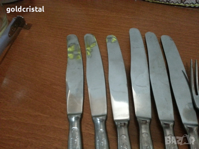 Руски прибори за хранене , снимка 5 - Антикварни и старинни предмети - 38275268