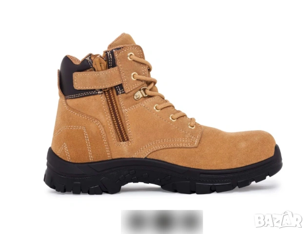 Mack Carpenter Lace Up Zip работни предпазни обувки номер 47 с бомбе , снимка 3 - Други - 53165839