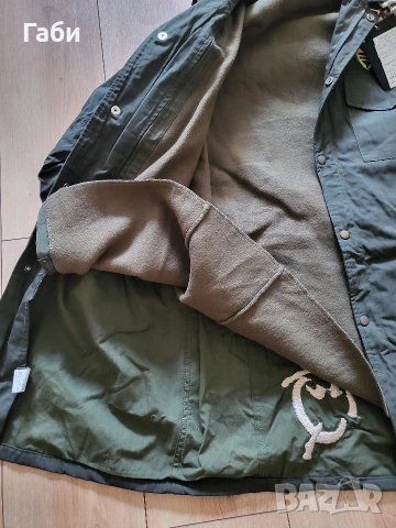 Мъжка парка с нашивки , снимка 11 - Якета - 53147080