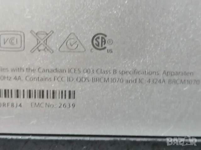 Компютър iMac 27" EMC 2639, снимка 2 - Работни компютри - 53610926