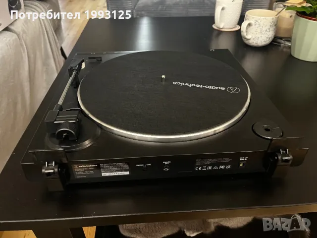 Грамофон Audio-Technica AT-LP60X+  Аудио система Edifier - R2000DB, 2.0, кафява, снимка 8 - Грамофони - 48967628