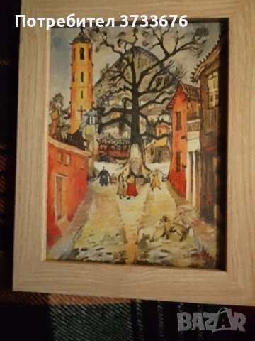 Картини- художествено отпечатване върху текстилна канаваца.2 бр., снимка 2 - Колекции - 44329807