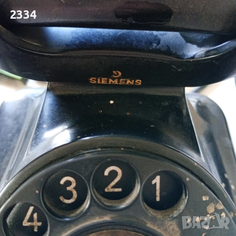 Стари бакелитени телефони , снимка 3 - Антикварни и старинни предмети - 51716793