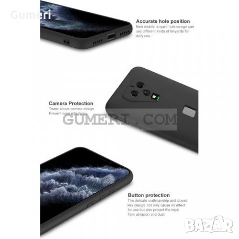 Xiaomi Black Shark 3 Pro - Силиконов Черен Гръб със Защита за Камерата , снимка 7 - Калъфи, кейсове - 34201710