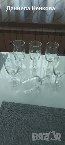 Кристални чаши за вино, снимка 2 - Сервизи - 48797503