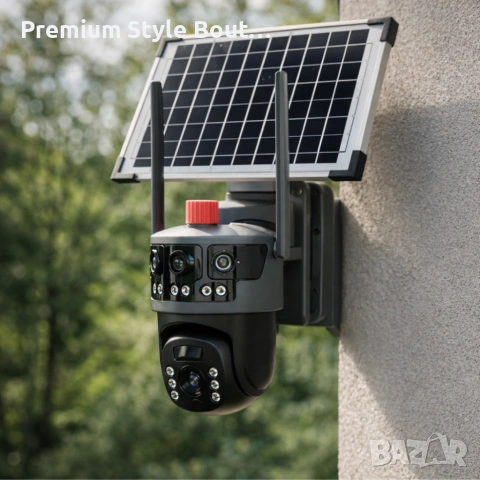 Соларна Wi-fi камера с панорамен изглед