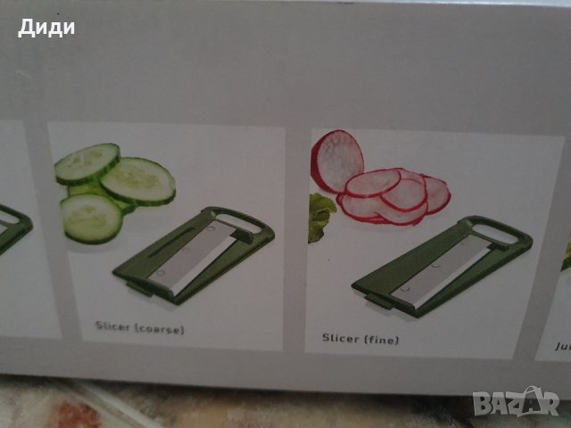 Уред за рязане на зеленчуци, снимка 4 - Аксесоари за кухня - 38682083