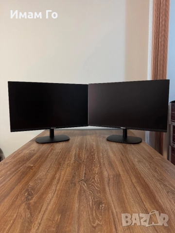 2 x Монитор 27” ASRock Challenger CL27FF – 90LXA090-A0E0A0N – отличен избор за гейминг или офис, снимка 1