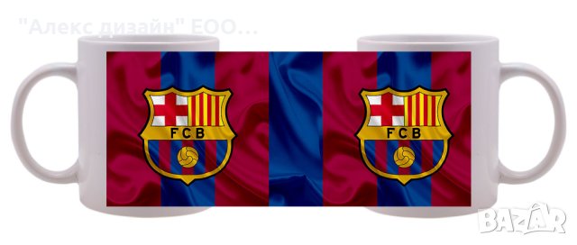 Чаша с емблемата на ФК "Барселона", снимка 2 - Футбол - 41613790