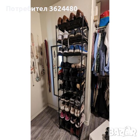 Висок стелаж за обувки 4063, снимка 11 - Други стоки за дома - 42576278