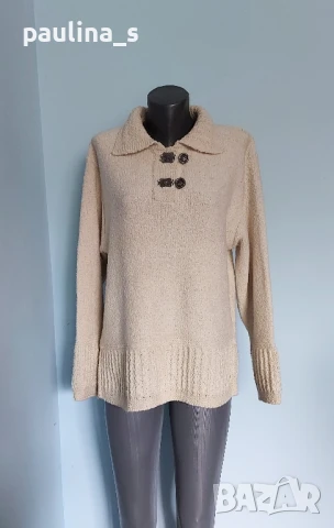 Два броя / Дизайнерска топла туника "Laubert" / голям размер , снимка 12 - Туники - 26887389